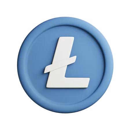 Litecoin  3D Illustration