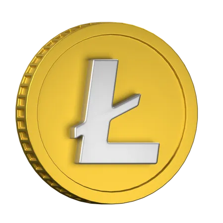 Litecoin  3D Illustration