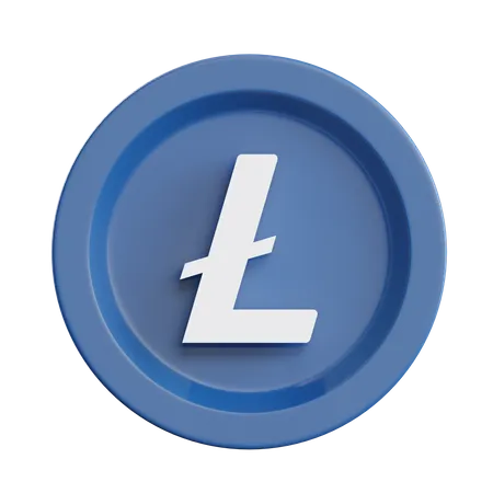 Litecoin  3D Illustration