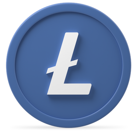 Litecoin  3D Illustration