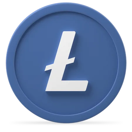 Litecoin  3D Illustration