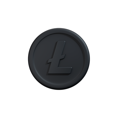 Arcilla Litecoin  3D Icon