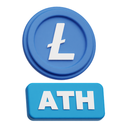 라이트코인 ATH  3D Icon