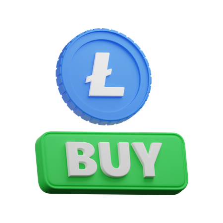 라이트코인 구매  3D Icon