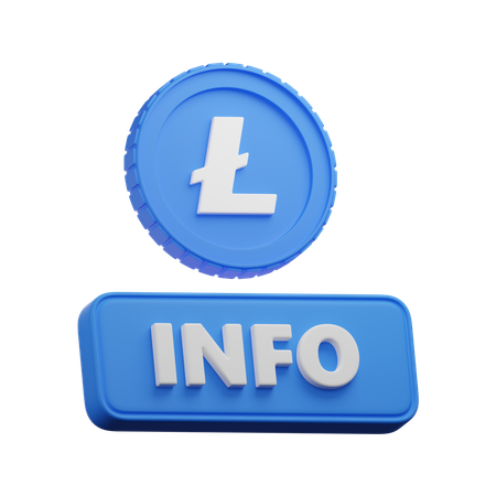 라이트코인 정보  3D Icon