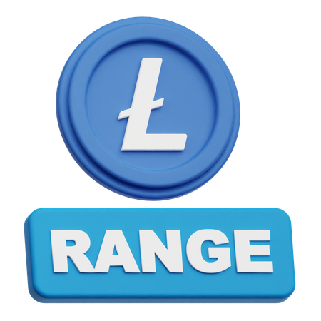 라이트코인 범위  3D Icon