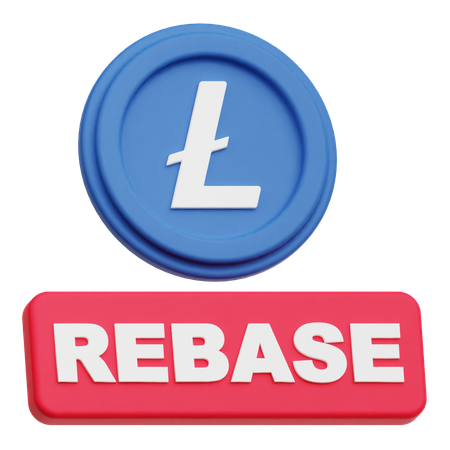 Litecoin Rebase  3D Icon