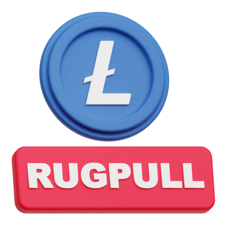 Tirage au sort du litecoin  3D Icon