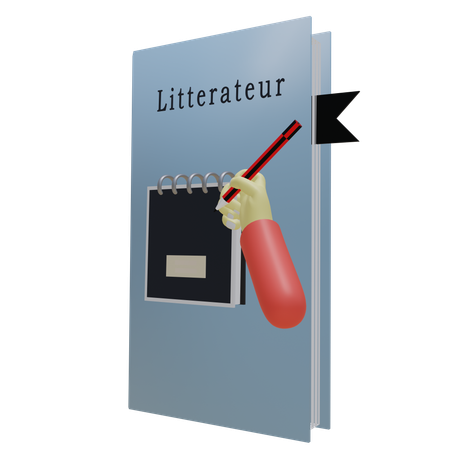 Literato  3D Icon