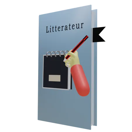 Literato  3D Icon