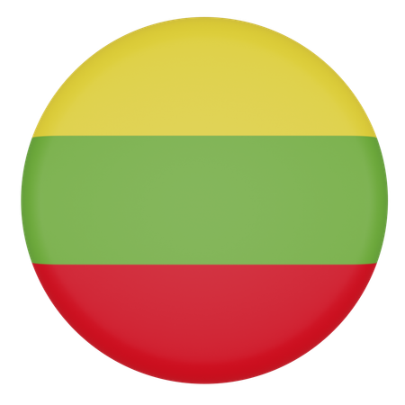 Lithuania  3D Icon