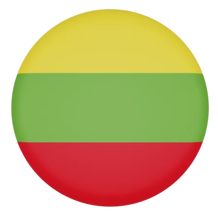 Lithuania  3D Icon