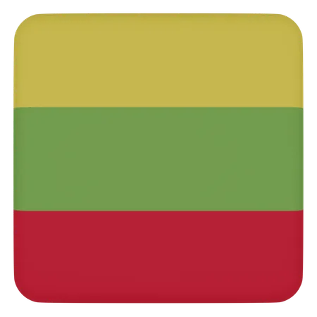 Lithuania  3D Icon