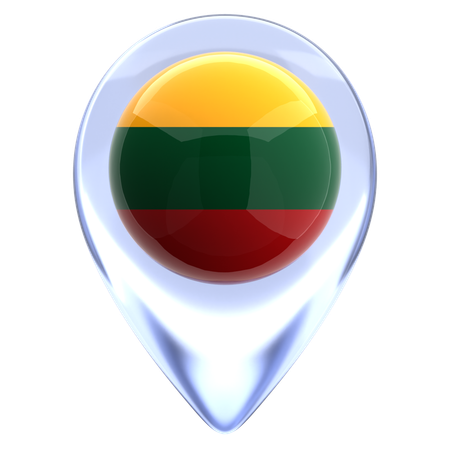 Lithuania  3D Icon