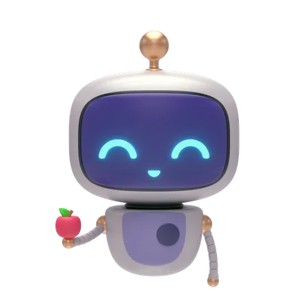 Little Bot  3D Illustration