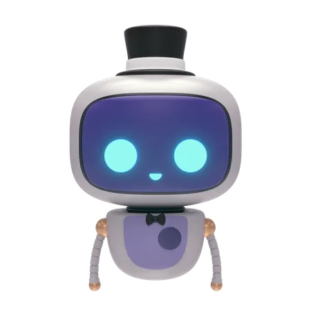 Little Bot  3D Illustration