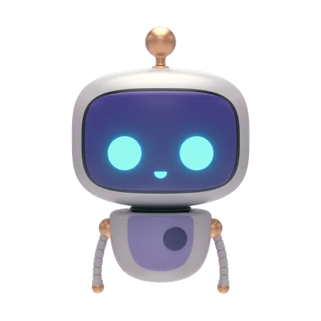 Little Bot  3D Illustration