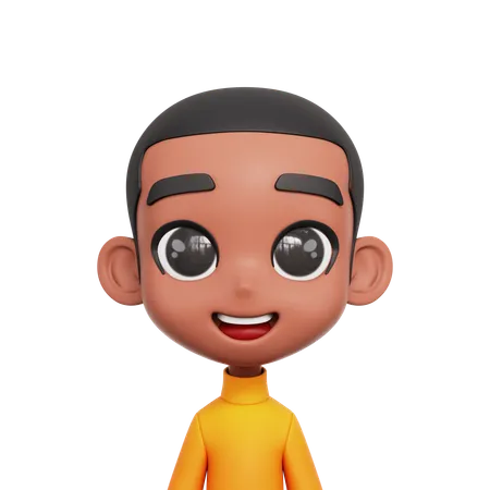 Little Boy  3D Icon