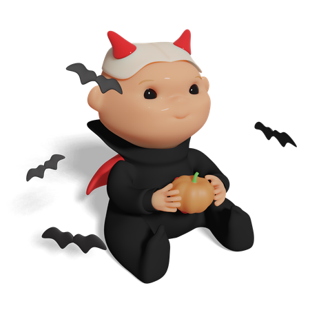 Little Devil  3D Icon