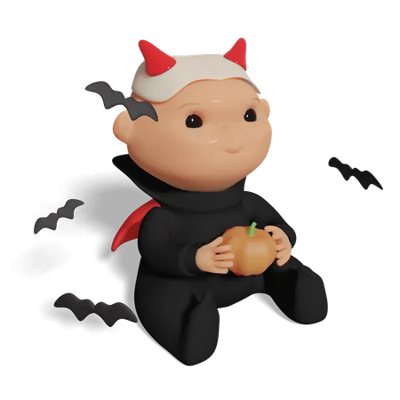 Little Devil  3D Icon