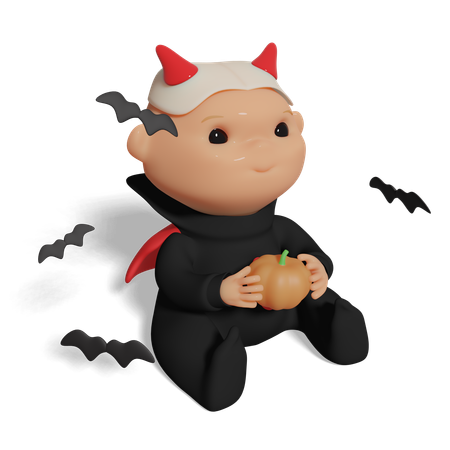 Little Devil  3D Icon