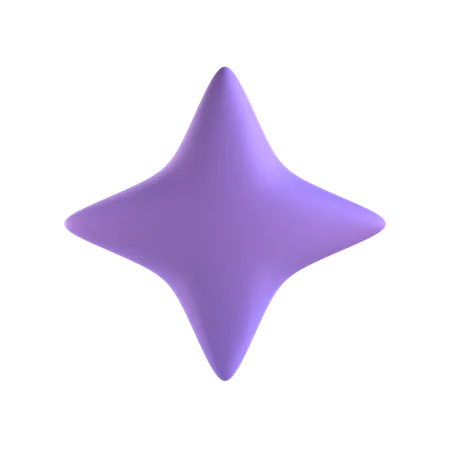 Little Star  3D Icon