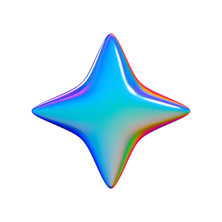 Little Star  3D Icon