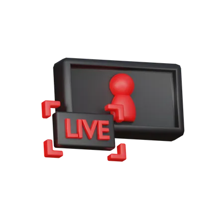 Live  3D Icon