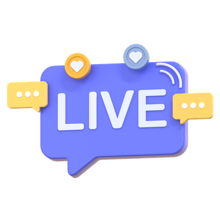 Live  3D Icon