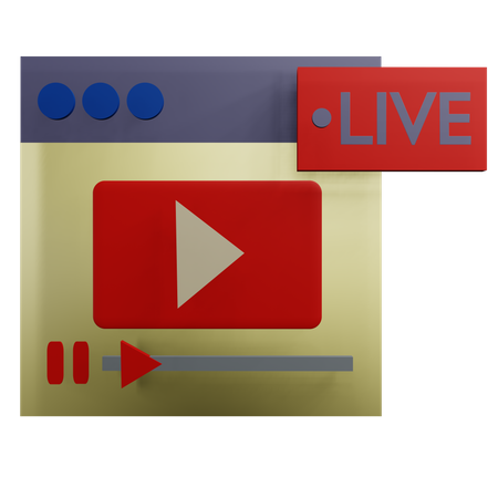 Live  3D Icon