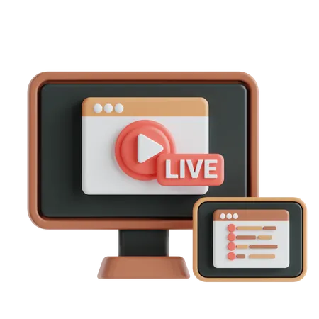 Live  3D Icon