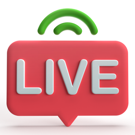 Live  3D Icon