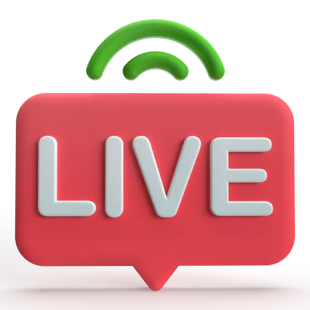 Live  3D Icon