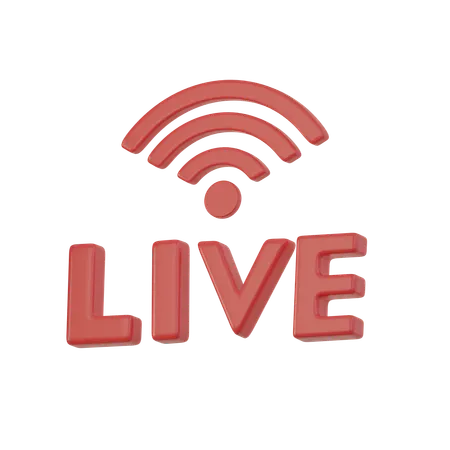 Live  3D Icon