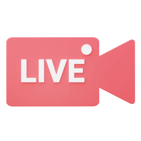 Live 3 D Illustration 3D Icon