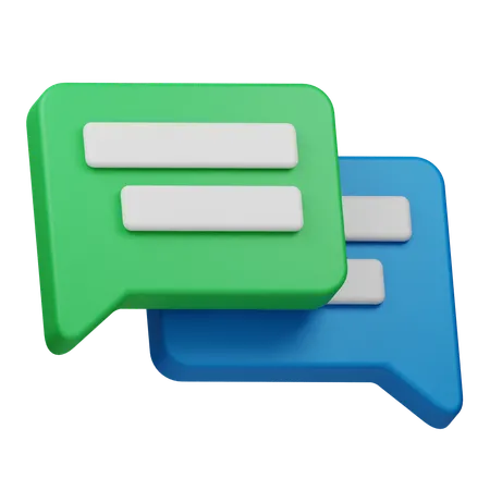 Live-Chat  3D Icon