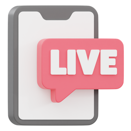 Live-Chat  3D Icon