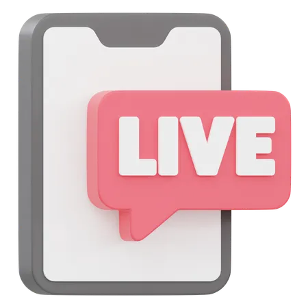 Live-Chat  3D Icon