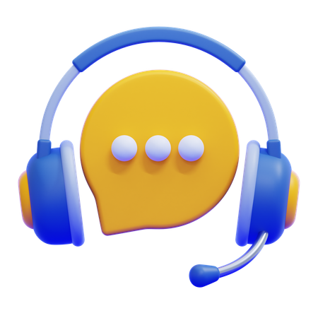 Live Chat Widget  3D Icon