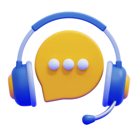 Live Chat Widget  3D Icon