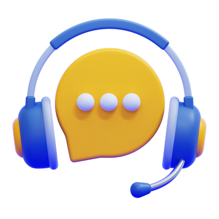 Live Chat Widget  3D Icon