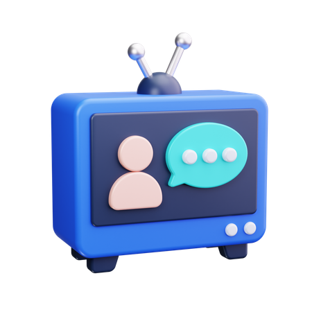 Live Debate  3D Icon