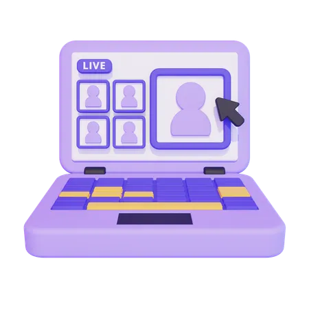 Live Education  3D Icon