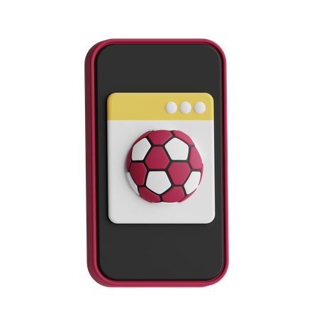 Live Match On Mobile  3D Icon
