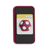 football match on mobile emoji 3d