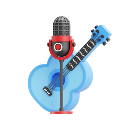 Live Music  3D Icon