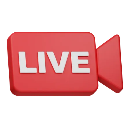 Live Record  3D Icon