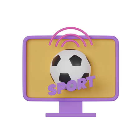 Live Sport 3D Icon