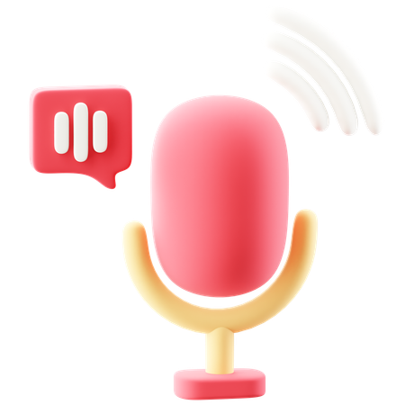 Live Stream  3D Icon