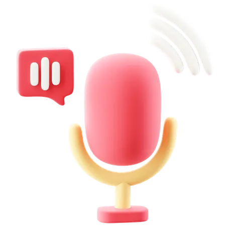 Live Stream  3D Icon